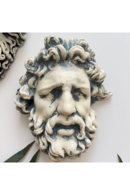 Laocoön'un Efsanesi ve  Atina Kahramanı Eskitme Duvar Heykeli 2'li set, Ev Ofis Duvar Dekoru, Hediye